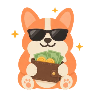 Corgi de SumaYa con lentes