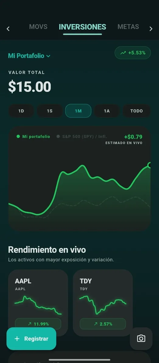 SumaYa app pantalla 4